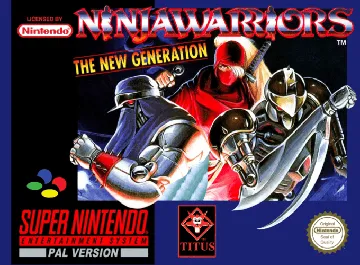 Ninjawarriors - The New Generation (Europe) box cover front